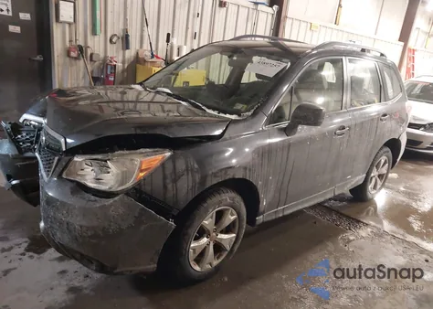 2015 Subaru Forester 2.5I z USA, uszkodzony, nr VIN JF2SJABC7FH587697